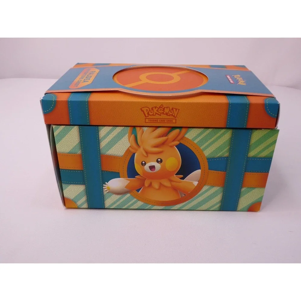 Pokemon Paldea Adventure Chest w/ Box of Cards/Sticker Sheet/Mini Portfolio Only
